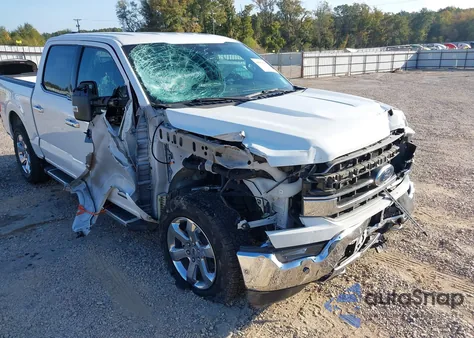 2022 Ford F-150 Lariat from USA, damaged, VIN 1FTFW1EDXNFA41735